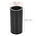 X AUTOHAUX 40mm ID Car Universal Black High Performance Straight Silicone Hose Coupler Intercooler Tube