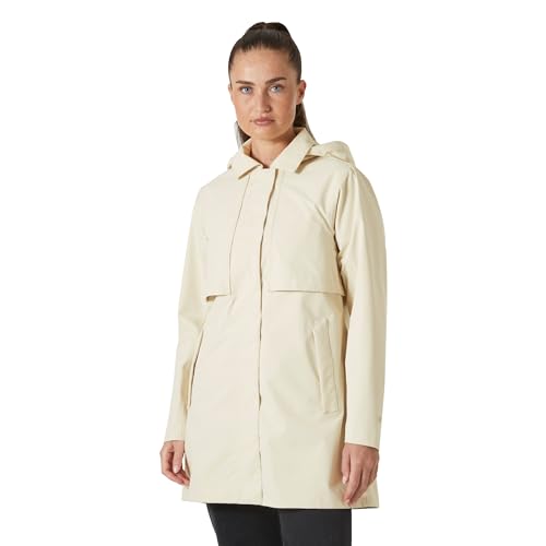 Amazon.com: Helly Hansen Women's Lilja Rain Coat, 034 Cream, X