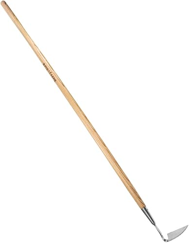 Miniatura 8 de Berry&Bird Herramienta de deshierbe de grietas de mango largo de 63 pulgadas, herramienta de deshierbe de grietas de acero inoxidable, herramienta