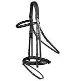 WALDHAUSEN X-Line Trensenzaum Supersoft, Vollblut, schwarz