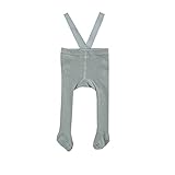 Morubut Newborn Baby Girls Boys High Waist Leggings Tights Socks Infant Suspender Pantyhose (Green, 6-12 Months)
