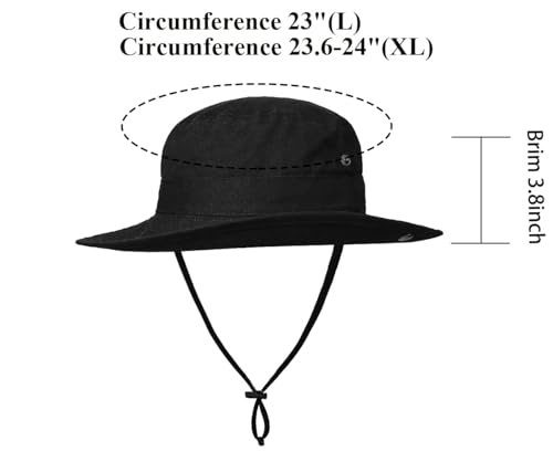 Sombrero de Sol de Ala Ancha Tipo Bucket para Hombre y Mujer miniatura 3