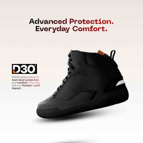 Image of Clan Torque Waterproof D3O Motorcycle Riding Shoes