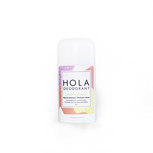Hola Deodorant Lemon Eucalyptus Natural Cream Stick Deodorant 90g