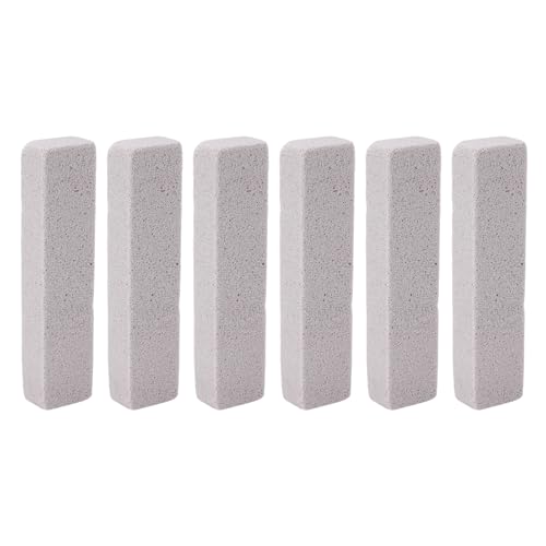 Jeffergarden 6 Uds Piedra Pómez para Limpieza de Piscinas, Material de PVC, Piedra Pómez, Limpiador de Inodoros para Cocina, Fregadero, Inodoro, Bañera, Azulejo de Ducha (S)