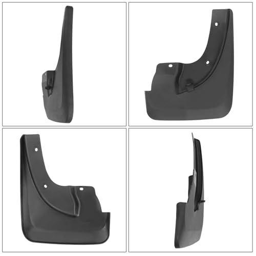 Image of Mud Flaps Splash Guards for Fit for Nissan Frontier 2022 2023 2024 2025 | No Drilling Required Bendable Mud Guards | Front & Rear 4-Piece Set Car Accessories