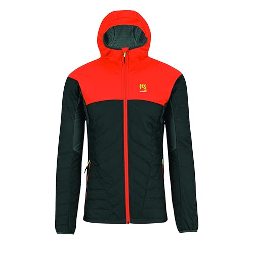 Chaqueta Lyskamm Evo Karpos evita enfriamiento por sudor en montañismo invernal de hombre