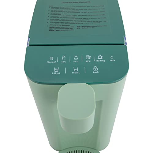 Dispenser eléctrico de agua caliente instantáneo 3L verde miniatura 5