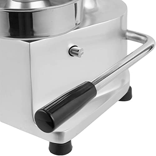 Machine à burger manuelle en inox pour finir avec les steaks déformés à la cuisson - 8