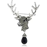 Broche pour vêtements : facile à porter, elle se fixe solidement aux vêtements et ne risque pas de tomber. broche idéale pour costume homme