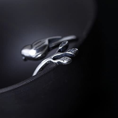 Bague d'oiseau féminin de style ethnique, le cadeau rétro idéal