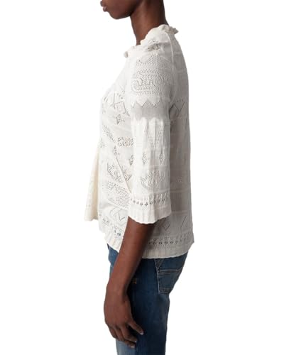 Zadig & Voltaire Womens Taho Co Dentelle Sweater, S3