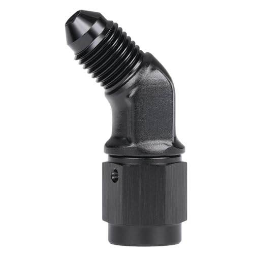 Codo AN3 de 45 grados para solucionar espacio en mangueras de coche 2