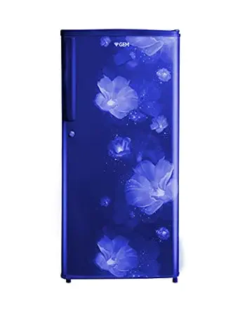 GEM 190 L 2 Star Direct-Cool Single Door Refrigerator (GRDN-2102CMBTV, Camelot Blue, 2022 Model)