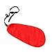 Acouto Saxophone Cloth A Shape Washable Soft Tool Accessory for Flutes Piccolos Clarinet Care (Red)
