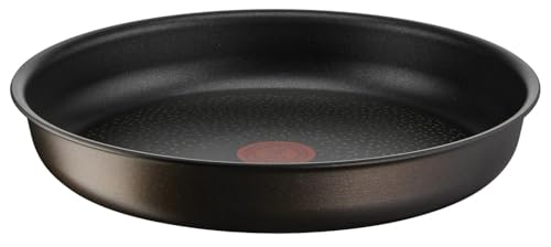 Tefal PERFORMANCE Frying Pan 28 cm, INDUCTION ADVANCED, THERMO SIGNAL, Aluminum Recyclée, FABRIQUE EN FRANCE L7860622