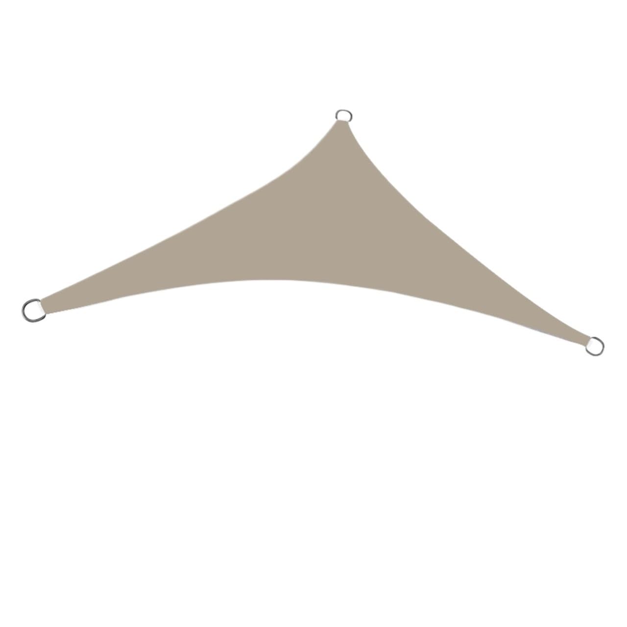 Voile d'ombrage triangulaire pour piscine et camping en cour