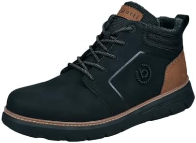bugatti Herren Schnürstiefel, Männer Stiefel Kaltfutter