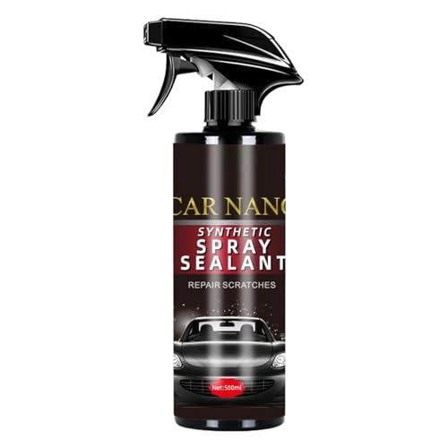 Revestimiento rápido efecto inmediato 500 ml | Reparador de coche Nano protección UV, abrillantador Detailing Restauración antiestático duradero para pintura exterior de faros interiores