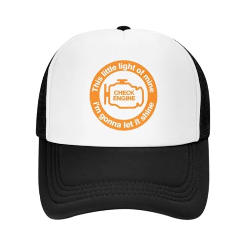 Algodón Puro cálido, mecánico Personalizado Conductor de Coche Revisar Motor Gorra de Camionero Ligero Hombres Mujeres Ajustable Gorra de béisbol para Adultos Gorra de Verano Papá