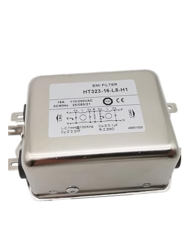 Filtre de puissance HT323-16-L8-H1 EMI 16A connexion à souder pour réseau