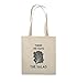 Produktbild Comedy Bags - There WE Have The Salad - Jutebeutel - Lange Henkel - 38x42cm - Farbe: Natural/Grau