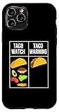 iPhone 11 Pro Taco Watch vs. Taco Warning - Funny Tornado Watch Case