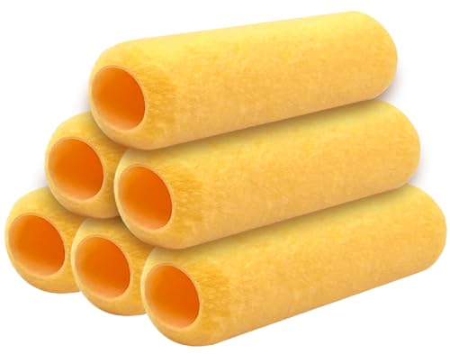 Great Andrew 6 PCS Paint Roller Covers 9 Inch, 3/8