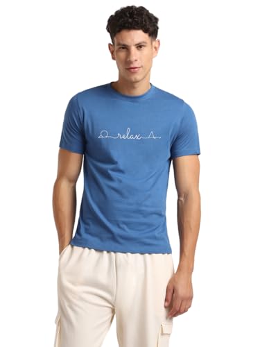 Image of Nobero 100% Cotton T Shirts for Men Stylish | Regular Fit | Graphic Printed T Shirts for Men 180 GSM Combed Cotton | Round Neck Half Sleeve | Pack of 3