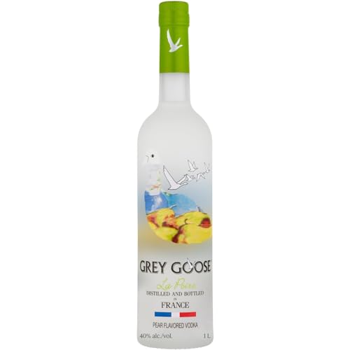 GREY GOOSE La Poire, ALC. 40 %, 100 cl / 1 l, vodka francés aromatizado de, elaborado con Grey Goose y peras de Anjou infusionadas y destiladas