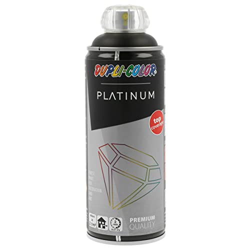 DUPLI-COLOR 720956 PLATINUM RAL 9005 głęboka czerń satynowa matowa 400 ml