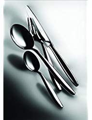 MEPRA 101622045 Fantasia Flatware Set [45 Piece Set] Acqua, Dishwasher Safe Cutlery, Metallic