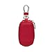 Yuoyar Key Fob Cover, Universal Car Key Leather Case, Fob Holder for Auto Remote (Red)