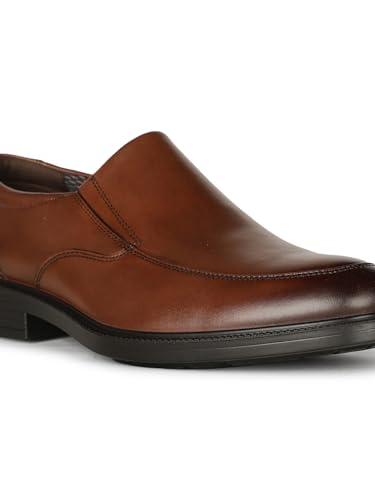 Image of Hush Puppies Men's Slip-on Formal Shoes - Brown (6 UK) (8544850)