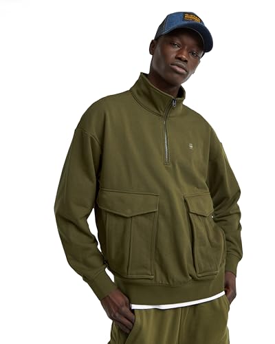 G-STAR Hommes Rovic Skipper Loose Sweater pull décontracté col camionneur pour homme