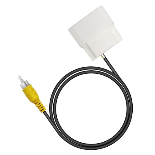 Car Stereo Radio Backup Camera Harness for Dodge and Jeep Vehicles 2008-2020 Chrysler - RCA Wiring Adapter - Video Cable for Aftermarket Radio