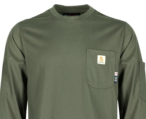 BOCOMAL FR Crew Neck Work Shirt