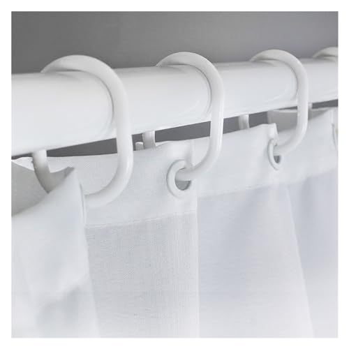 Rideau de douche ombré vert sauge en tissu polyester imperméable 200x180cm - 4