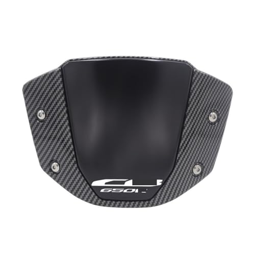 Déflecteur d'air moto anti-reflet et protection vent CB650R
