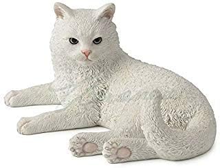 Miniatura 1 de Veronese Estatua de British Shorthair Polystone, color blanco