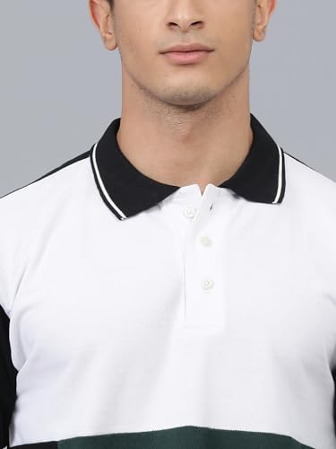 Image of KOTTY Men's Color Block Regular Fit T-Shirt