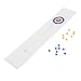 MOTOULAX Tabletop Curling Game, Compact Portable Ice Rolling Sports Toy with Foldable Game Pad for Indoor Family Party Board
