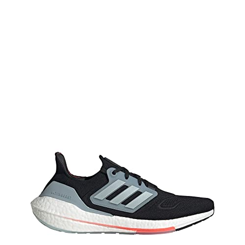 Image of adidas Men's Ultraboost 22 Running Shoe, Black /Magic Grey /Turbo, 10