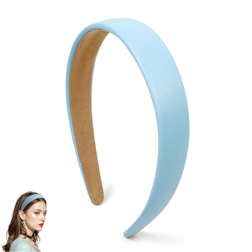 Blaue Stirnbänder für Frauen, Haarreif Hellblau, Blaue Stirnbänder, für Frauen Mädchen