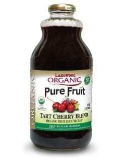 Lakewood Organic Tart Cherry 100% Juice Blend 32 Oz (Pack of 2)