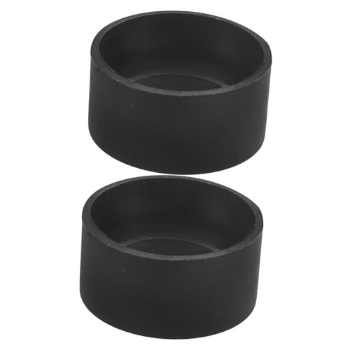 Lurrose Microscope Parts 2pcs Rubber Microscope Eyepiece Covers Eyepiece Guards for Protecting Microscopes