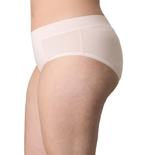 Image of PLAYTEX Women's Tummy Control Underwear Hipster Pack, 3-Pack, Stretch Cotton, Plus Size Panties Avail., Moisture Wicking