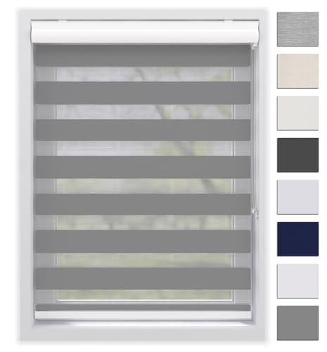 EFIXS Thermorollo White Reflex, Breiten: 40-240, Höhe Bis 275 Cm, Hier 220 X 190 Cm (BxH) Grau, Verdunklungsrollo, Kettenzug, Springrollo, Motor