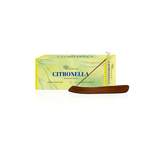 Citronella Incense Sticks with Holder