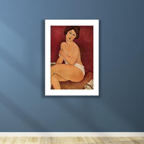 Nu feminin Modigliani impression d'archivage mate d'art medium - 5
